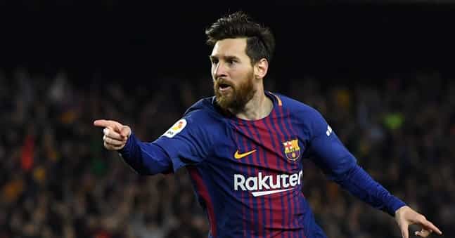 Lionel Messi scores title winning goal for Barcelona after coming off the bench Lionel Messi scores title winning goal for Barcelona after coming off the bench