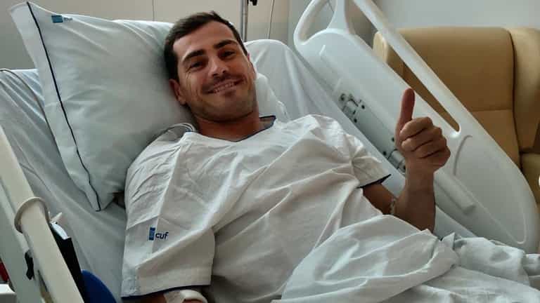 Iker Casillas posts reassuring update after heart attack Iker Casillas posts reassuring update after heart attack