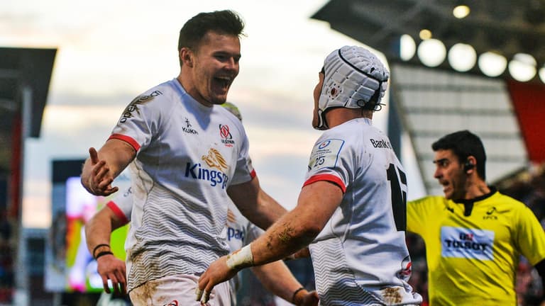 Ulster join Leinster in Champions Cup quarter final after tense Bath victory Ulster join Leinster in Champions Cup quarter final after tense Bath victory