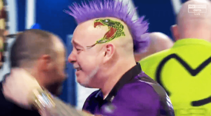 Peter Wright nails the doubles to banish the Van Gerwen hurt Peter Wright nails the doubles to banish the Van Gerwen hurt