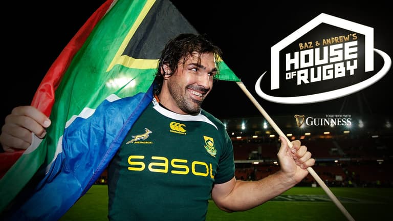Baz & Andrew’s House of Rugby – Victor Matfield on slaying the Lions Baz & Andrew’s House of Rugby – Victor Matfield on slaying the Lions