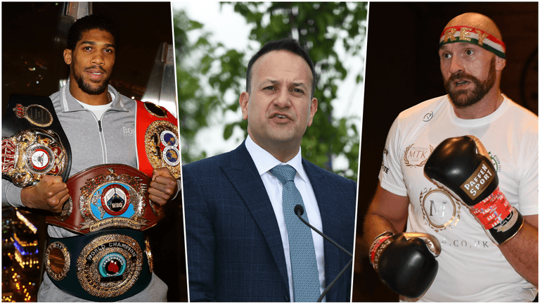 Varadkar urges media and sporting bodies to have “nothing to do with” Fury/Joshua fight Varadkar urges media and sporting bodies to have “nothing to do with” Fury/Joshua fight