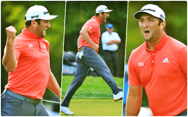 Jon Rahm on what was going through his head before his epic putt Jon Rahm on what was going through his head before his epic putt