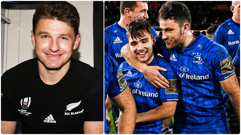Leinster star Hugo Keenan has beaten Beauden Barrett’s ‘Bronco’ time Leinster star Hugo Keenan has beaten Beauden Barrett’s ‘Bronco’ time