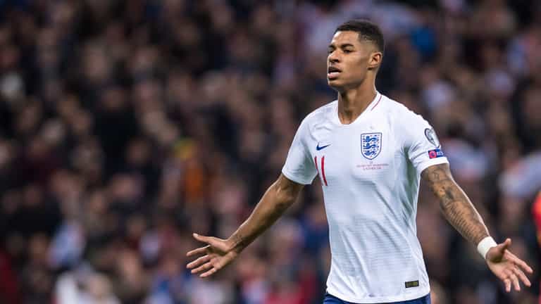 Marcus Rashford’s slick new boots feature messages from children he’s helped Marcus Rashford’s slick new boots feature messages from children he’s helped