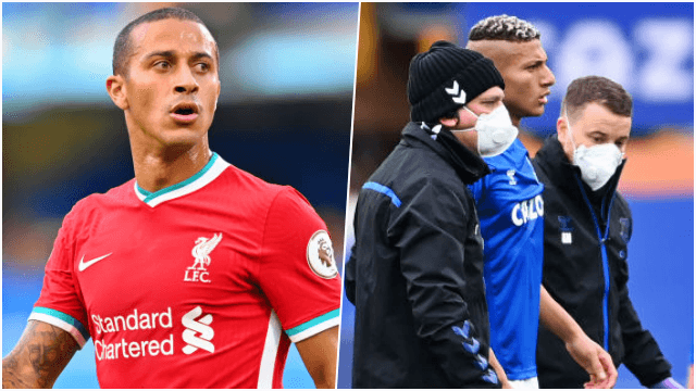 Richarlison deletes tweet appearing to defend tackle on Thiago Alcantara Richarlison deletes tweet appearing to defend tackle on Thiago Alcantara