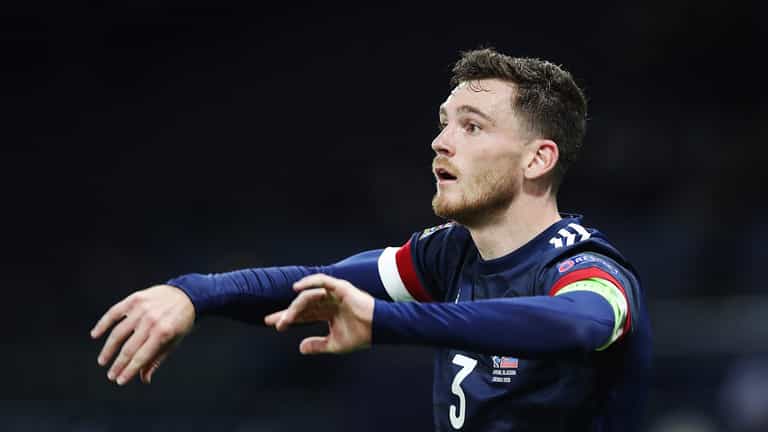 Liverpool dealt injury scare with Andy Robertson a doubt for Scotland game Liverpool dealt injury scare with Andy Robertson a doubt for Scotland game