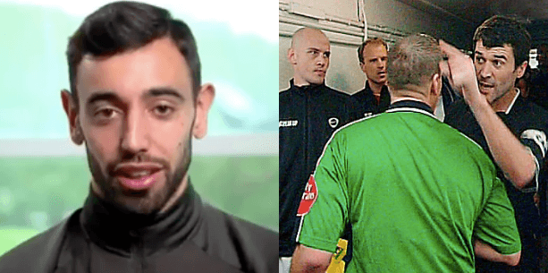 Bruno Fernandes watched Keane vs Vieira tunnel bust-up ahead of Arsenal game Bruno Fernandes watched Keane vs Vieira tunnel bust-up ahead of Arsenal game