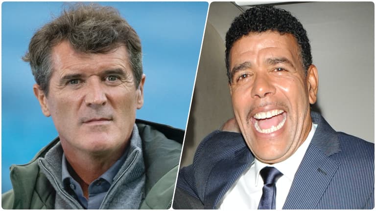 Chris Kamara meets Roy Keane in a lift Chris Kamara meets Roy Keane in a lift