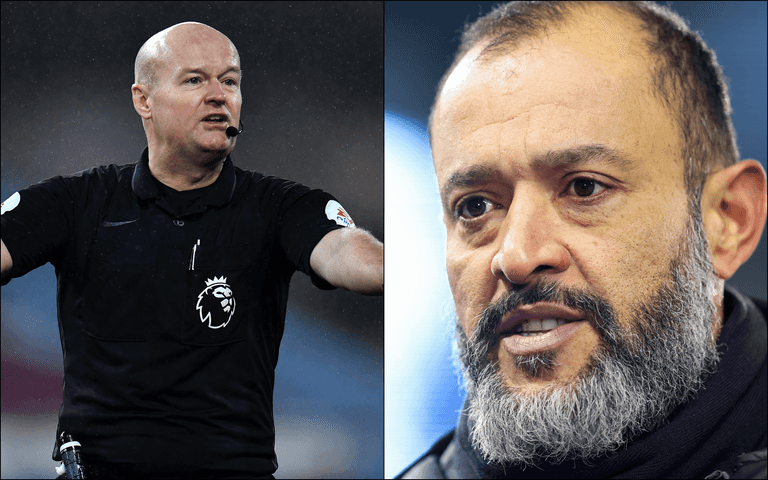 Nuno Espirito Santo fined £25,000 for criticising referee Lee Mason Nuno Espirito Santo fined £25,000 for criticising referee Lee Mason