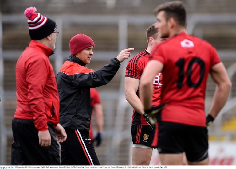 ‘Overtraining’ is not the main issue for county players, says Down boss Paddy Tally ‘Overtraining’ is not the main issue for county players, says Down boss Paddy Tally