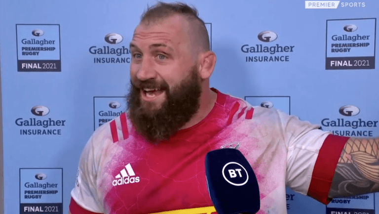 “LOUD NOISES! I love lamp!!” – Joe Marler delivers again after Harlequins clinch title “LOUD NOISES! I love lamp!!” – Joe Marler delivers again after Harlequins clinch title