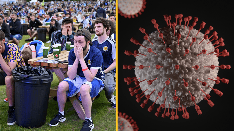 Nearly 2,000 Covid cases linked to Scotland fans watching Euro 2020 games Nearly 2,000 Covid cases linked to Scotland fans watching Euro 2020 games