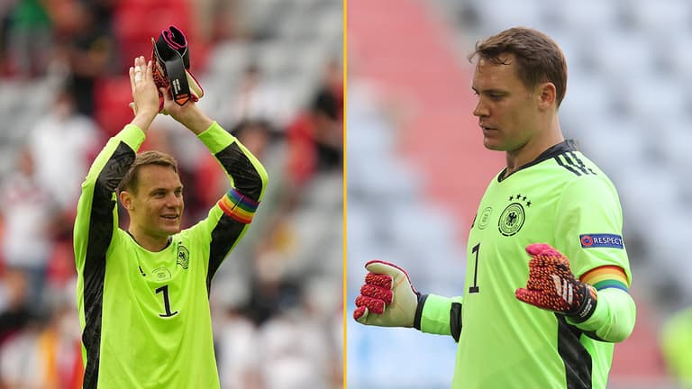 Manuel Neuer’s rainbow armband approved by UEFA as ‘good cause’ Manuel Neuer’s rainbow armband approved by UEFA as ‘good cause’