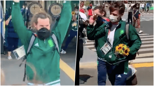 Fintan McCarthy and Paul O’Donovan receive emotional ovation upon return to Olympic village Fintan McCarthy and Paul O’Donovan receive emotional ovation upon return to Olympic village