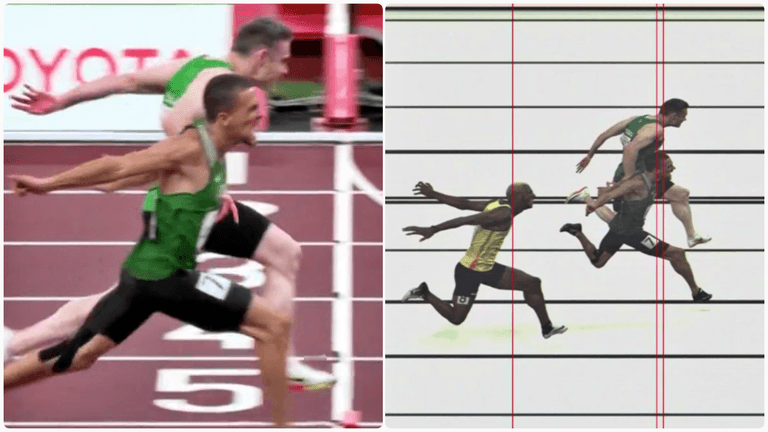 Incredible photo finish sees Jason Smyth win Paralympics gold in 100-metres Incredible photo finish sees Jason Smyth win Paralympics gold in 100-metres