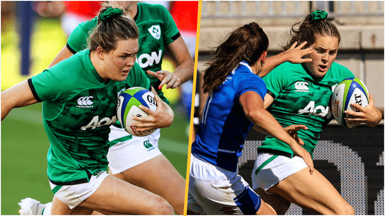 Beibhinn Parsons leaves SEVEN Italian players for dust as Ireland keep World Cup dreams alive Beibhinn Parsons leaves SEVEN Italian players for dust as Ireland keep World Cup dreams alive