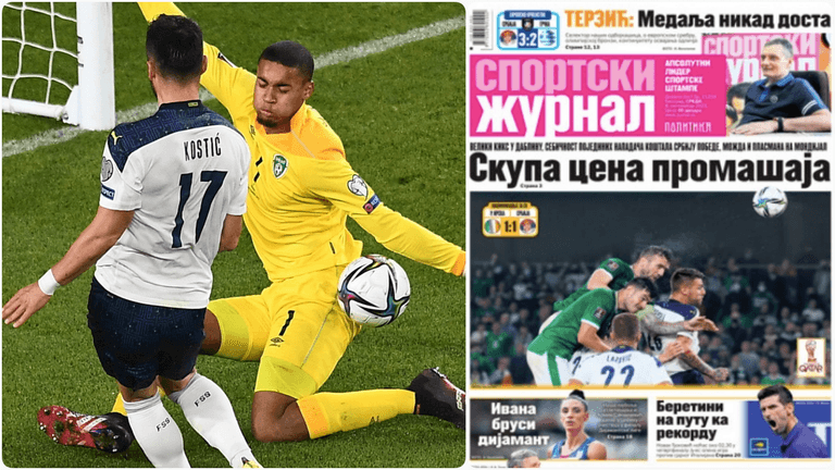 Serbian media react to ‘True Football Tragedy’ and hail “amazing” Gavin Bazunu Serbian media react to ‘True Football Tragedy’ and hail “amazing” Gavin Bazunu