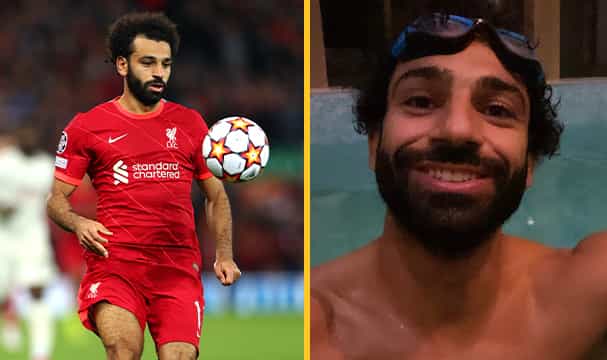 Mohamed Salah goes above and beyond with 3am recovery session after AC Milan win Mohamed Salah goes above and beyond with 3am recovery session after AC Milan win