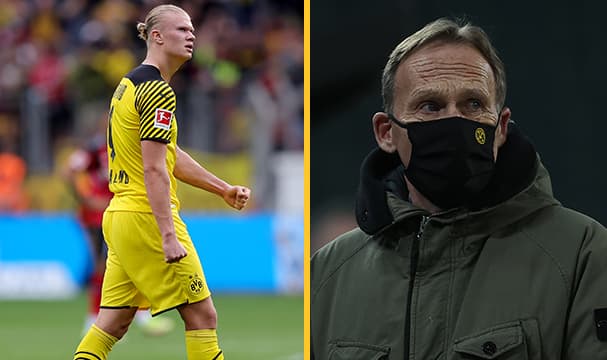 Borussia Dortmund CEO issues explicit response to Erling Haaland transfer suggestion Borussia Dortmund CEO issues explicit response to Erling Haaland transfer suggestion