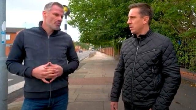 Jamie Carragher opens up about spitting incident to Gary Neville Jamie Carragher opens up about spitting incident to Gary Neville