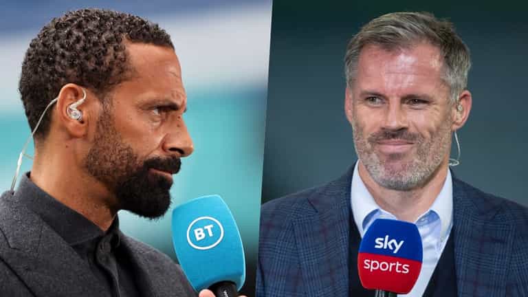 Rio Ferdinand and Jamie Carragher trade insults after Roy Keane argument Rio Ferdinand and Jamie Carragher trade insults after Roy Keane argument