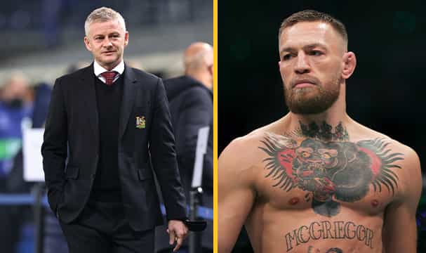Conor McGregor pays tribute to Solskjaer after Man United dismissal Conor McGregor pays tribute to Solskjaer after Man United dismissal