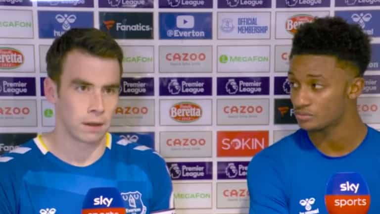 Seamus Coleman gives brilliant post-match interview after Everton beat Arsenal Seamus Coleman gives brilliant post-match interview after Everton beat Arsenal