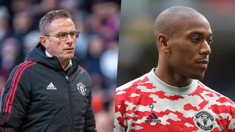 Ralf Rangnick responds after Anthony Martial’s agent claimed the striker wants to leave Ralf Rangnick responds after Anthony Martial’s agent claimed the striker wants to leave