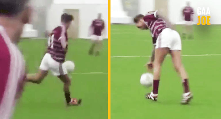 Two and a half minutes of Ciaran McDonald lighting up a chairty game like he hasn’t aged a day Two and a half minutes of Ciaran McDonald lighting up a chairty game like he hasn’t aged a day