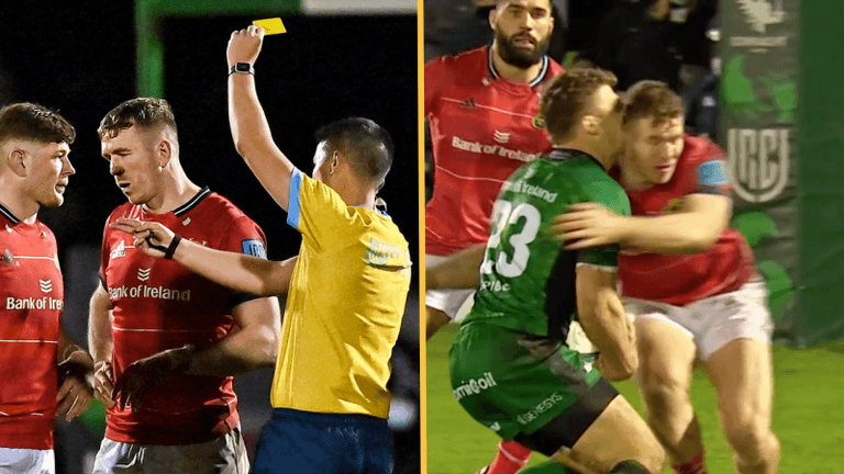 “He’s not dirty in the slightest, but it was red” – Darren Cave on Chris Farrell tackle “He’s not dirty in the slightest, but it was red” – Darren Cave on Chris Farrell tackle
