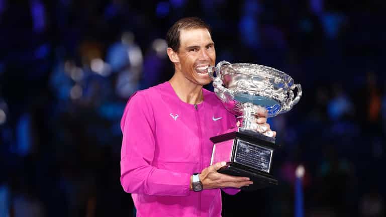 Rafael Nadal wins record 21st Grand Slam in Australian Open victory Rafael Nadal wins record 21st Grand Slam in Australian Open victory