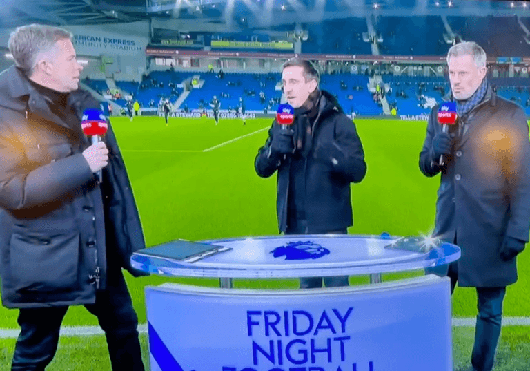 Gary Neville and Carragher ruin Boris Johnson on Friday Night Football Gary Neville and Carragher ruin Boris Johnson on Friday Night Football