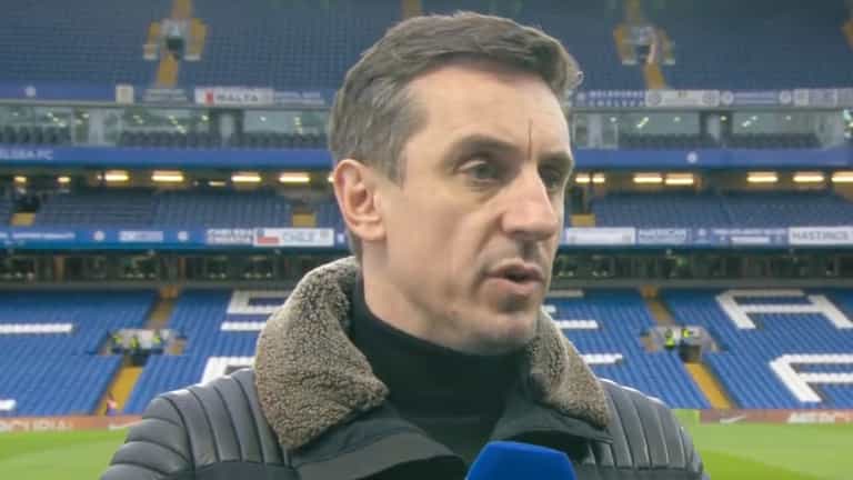 Gary Neville defends Romelu Lukaku as Chelsea star axed after controversial interview Gary Neville defends Romelu Lukaku as Chelsea star axed after controversial interview