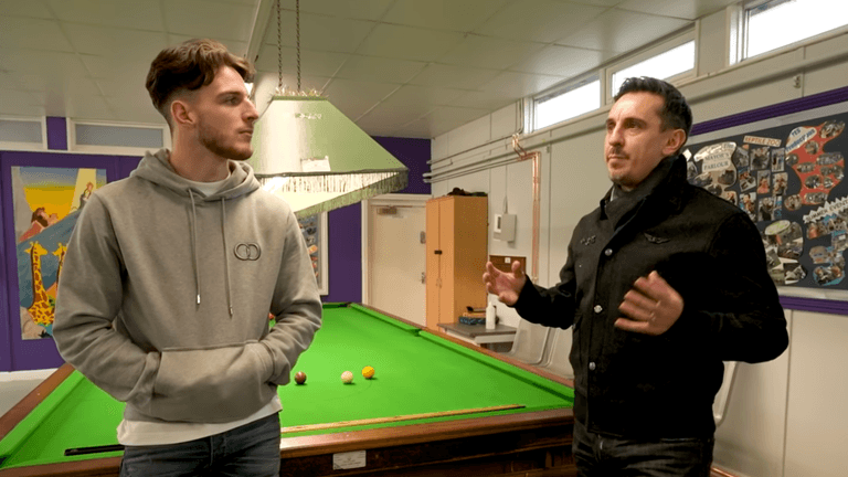 Declan Rice doesn’t address Ireland career in wide-ranging Gary Neville interview Declan Rice doesn’t address Ireland career in wide-ranging Gary Neville interview