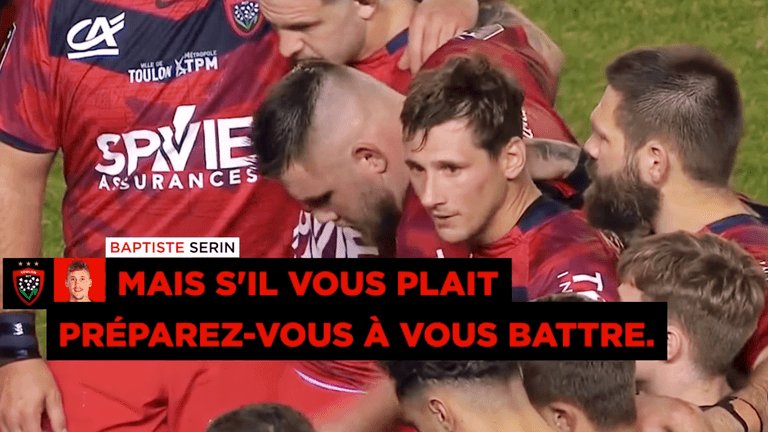 “We are in survival mode now” – TV footage captures intense Toulon team huddle “We are in survival mode now” – TV footage captures intense Toulon team huddle