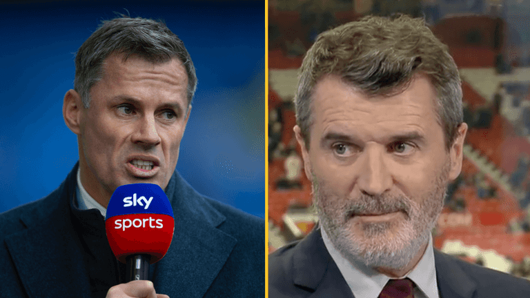 Jamie Carragher hung Roy Keane out to dry after Man United’s embarrassing FA Cup exit Jamie Carragher hung Roy Keane out to dry after Man United’s embarrassing FA Cup exit