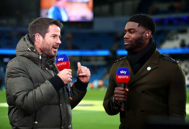 Micah Richards unexpectedly thrust into co-commentary debut by audio issue Micah Richards unexpectedly thrust into co-commentary debut by audio issue
