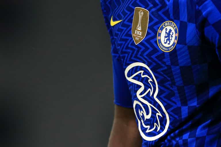 Three warn Chelsea to remove logo from shirt ‘as soon as possible’ Three warn Chelsea to remove logo from shirt ‘as soon as possible’