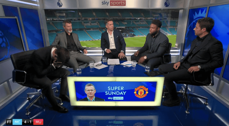 Micah Richards and Gary Neville involved in heated argument live on Sky Sports Micah Richards and Gary Neville involved in heated argument live on Sky Sports