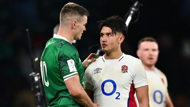 Johnny Sexton on his post-match message to “great” Marcus Smith Johnny Sexton on his post-match message to “great” Marcus Smith