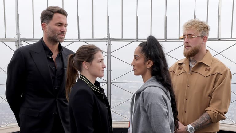 Eddie Hearn hints at Katie Taylor v Amanda Serrano rematch in Ireland Eddie Hearn hints at Katie Taylor v Amanda Serrano rematch in Ireland