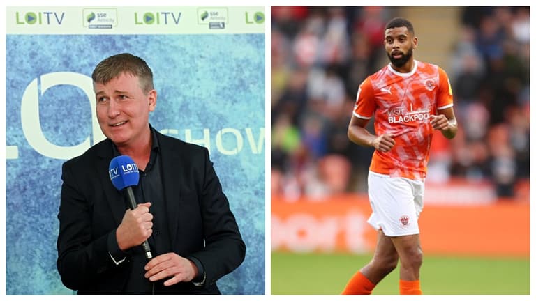 Stephen Kenny reveals Blackpool winger CJ Hamilton has declared for Ireland Stephen Kenny reveals Blackpool winger CJ Hamilton has declared for Ireland