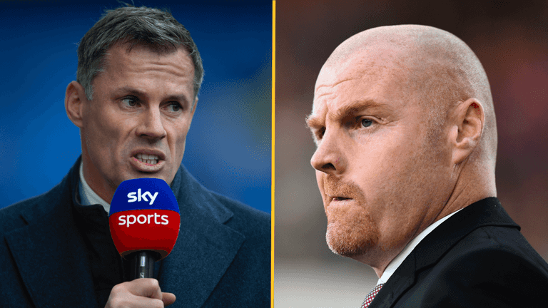 ‘What a joke’ – Jamie Carragher and Gary Neville slam Burnley decision to sack Sean Dyche ‘What a joke’ – Jamie Carragher and Gary Neville slam Burnley decision to sack Sean Dyche