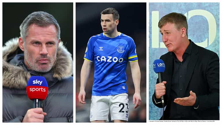 Stephen Kenny defends Seamus Coleman after Jamie Carragher criticism Stephen Kenny defends Seamus Coleman after Jamie Carragher criticism