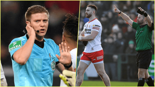 Referee microphones could become part of GAA TV match coverage Referee microphones could become part of GAA TV match coverage