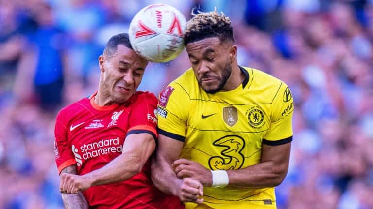 Liverpool and Chelsea fans go viral after bizarre FA Cup final confrontation Liverpool and Chelsea fans go viral after bizarre FA Cup final confrontation