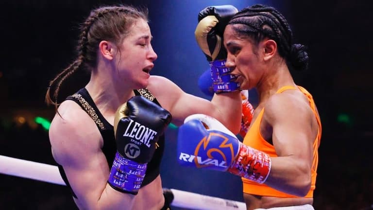 Jessica McCaskill tries her best to talk herself into a Katie Taylor rematch Jessica McCaskill tries her best to talk herself into a Katie Taylor rematch