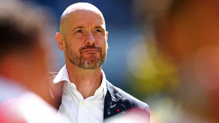 Erik ten Hag terminates contract with Ajax early to start work at Man United Erik ten Hag terminates contract with Ajax early to start work at Man United