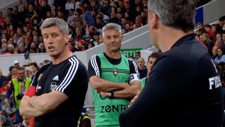 Toulouse coach slams French media after sideline antics with Ronan O’Gara Toulouse coach slams French media after sideline antics with Ronan O’Gara